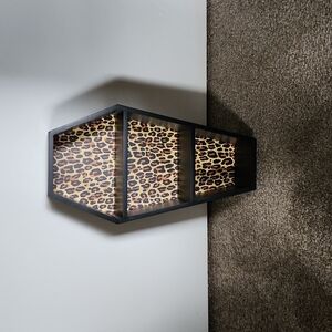 Sourpuss Cheetah Print Coffin Shelf